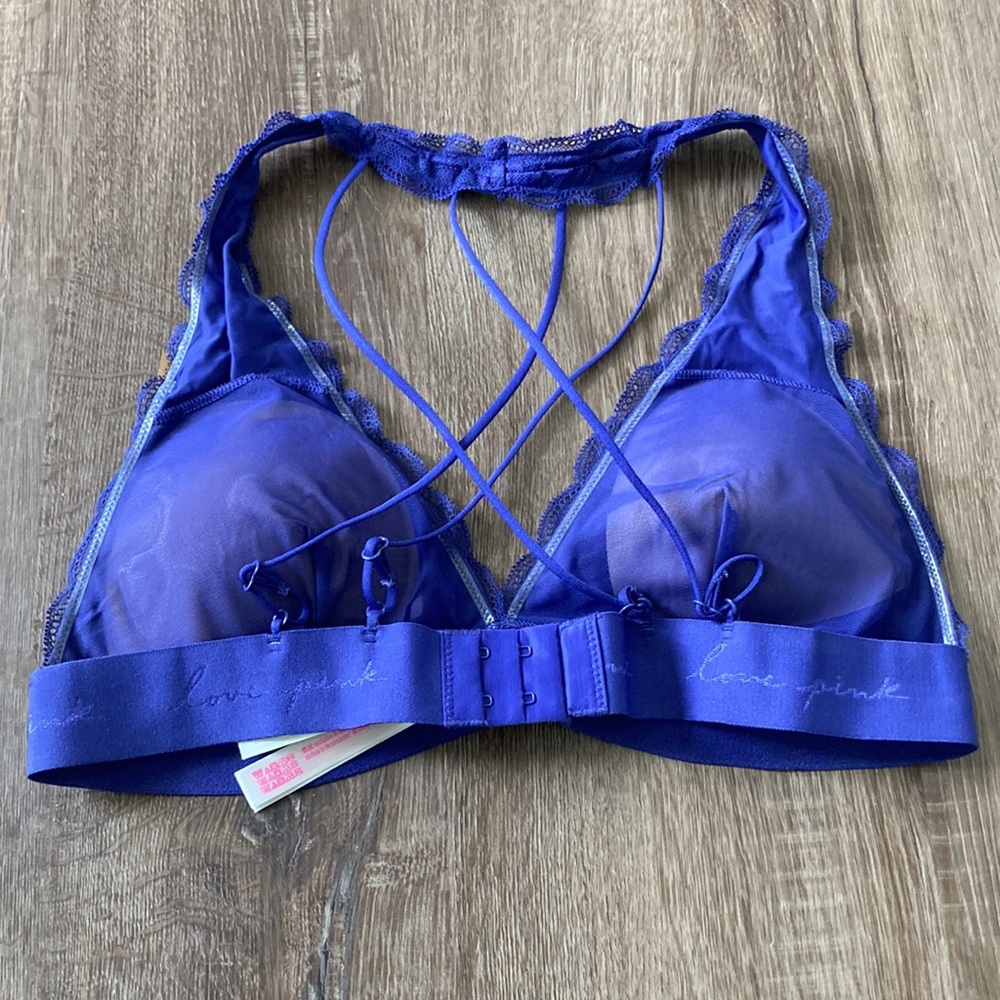 NWT Victoria’s Secret PINK lace bralette - Picture 4 of 4